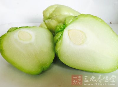 佛手瓜形狀如兩手合十，形狀特別