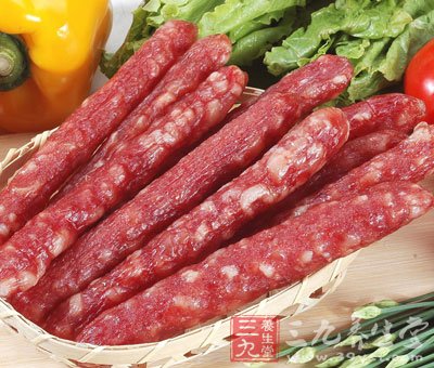 美味菜式糖炒臘腸