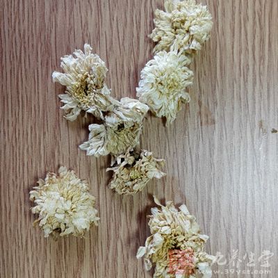 菊花、薄荷各3克