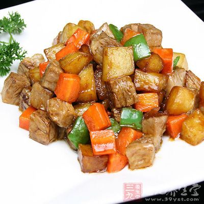 家常土豆燒牛肉的制作方法