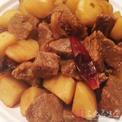 自制土豆燒牛肉的制作方法