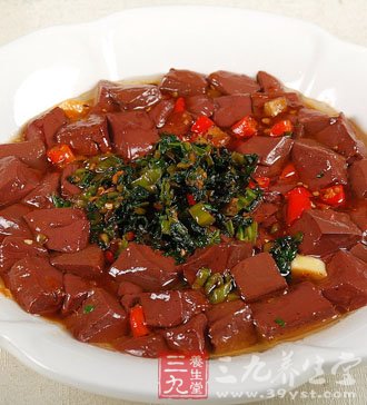 冬季養肝護肝不用愁 鴨血食譜來解憂