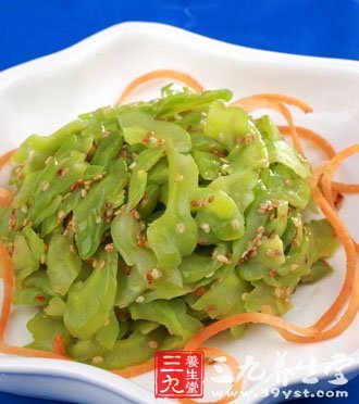 減肥降火佳品苦瓜的7大保健營養食譜