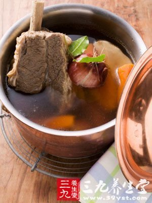 附子羊肉湯溫經逐寒