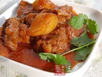 土豆炖牛肉