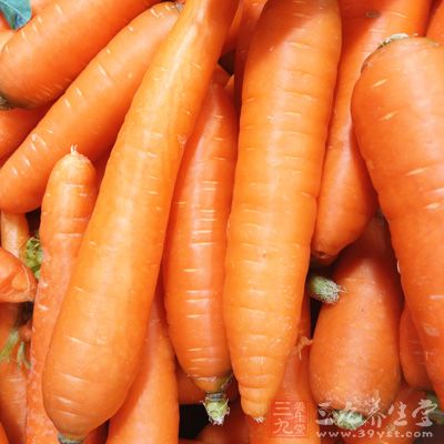 胡蘿卜、白蘿卜、胡桃仁