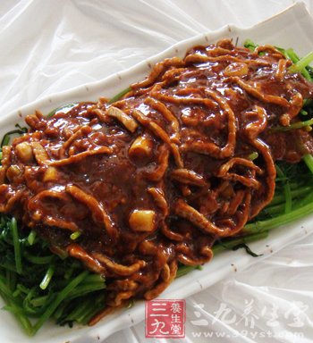 幾道減肥涼拌茼蒿小菜