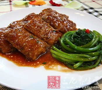 幾道減肥涼拌茼蒿小菜