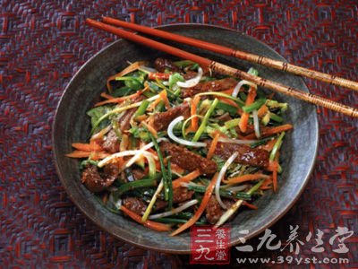 荷葉蓮藕炒豆芽養腎補脾
