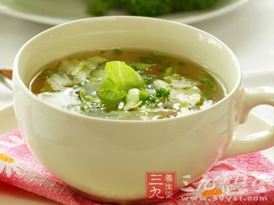 莴苣花椰菜湯