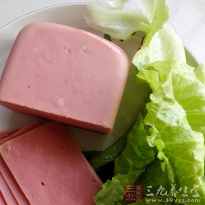 黃瓜、火腿：改味口