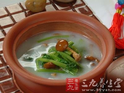 冬菇菠菜減肥湯