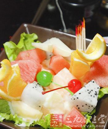 熱薦8大水果沙拉 清腸毒又減肥