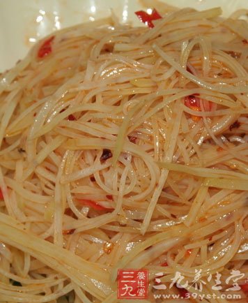 夏日小菜涼拌土豆絲