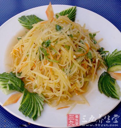 夏日小菜涼拌土豆絲