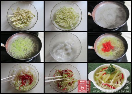 夏日小菜涼拌土豆絲