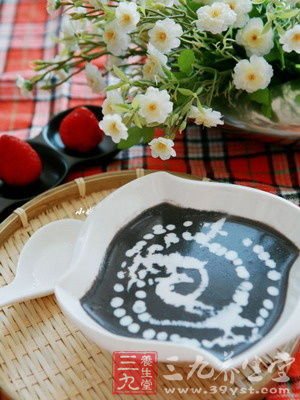 燕麥黑米糊