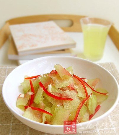 2011涼菜 涼拌西瓜皮