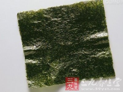 海苔延緩衰老