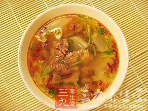 豬胰髒枸杞葉滾湯溫補祛濕熱