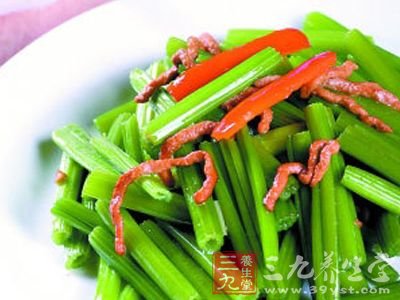 芹菜煲大棗