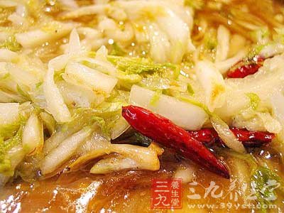冬天大白菜的合理保健食譜