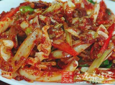 冬天大白菜的合理保健食譜