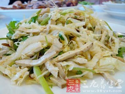 冬天大白菜的合理保健食譜