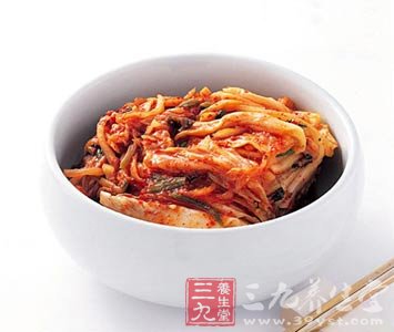 冬天大白菜的合理保健食譜